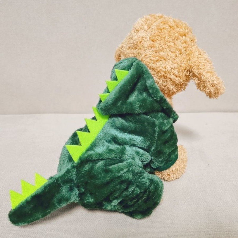 Pet dog turned clothes