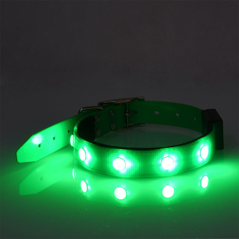 Luminous Waterproof Collar Adjustable Cat And Dog Collar