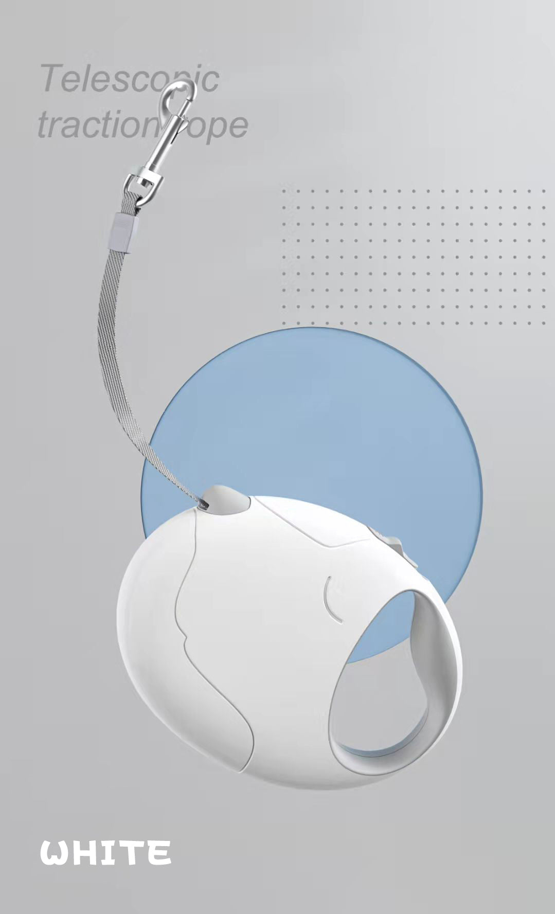 Retractable Dog Leash Durable Dog Walking Leash Suits For Extra Large Breed Dogs Or Cats Tangle-free, Heavy Duty Retractable Dog Leash With Anti-Slip Handle New Classic Retractable Dog Leash