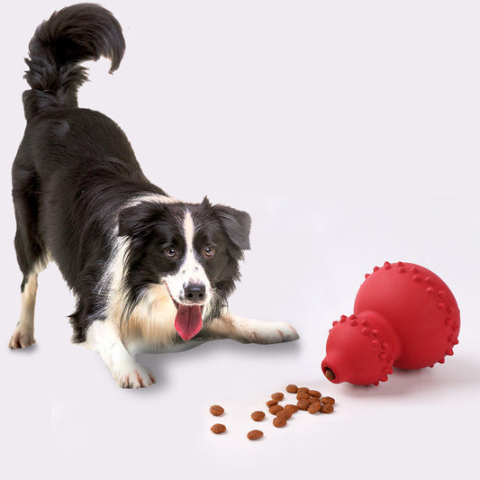 Amazon Pet Food Leakage Toy Rubber Tear-resistant Puzzle