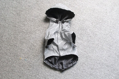 Pet non-fury windproof clothing