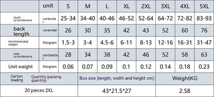 Windproof And Rainproof Dog Clothes Large Dog Raincoat Dog Pet Shell Jacket